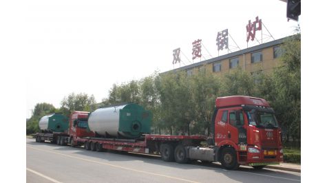 焦化公司蒙西洗煤厂3台10吨、1台6吨燃气蒸汽锅炉发货！